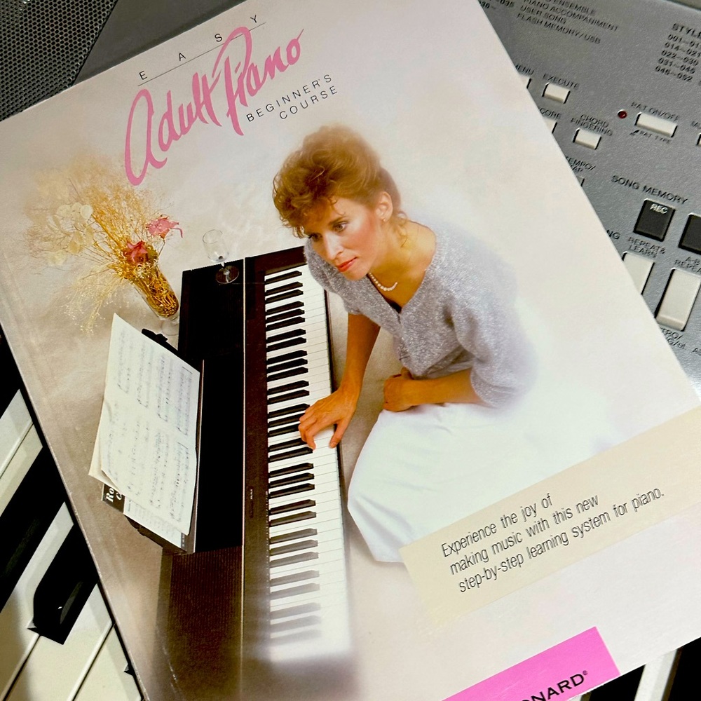 Easy Adult Piano Beginners Book